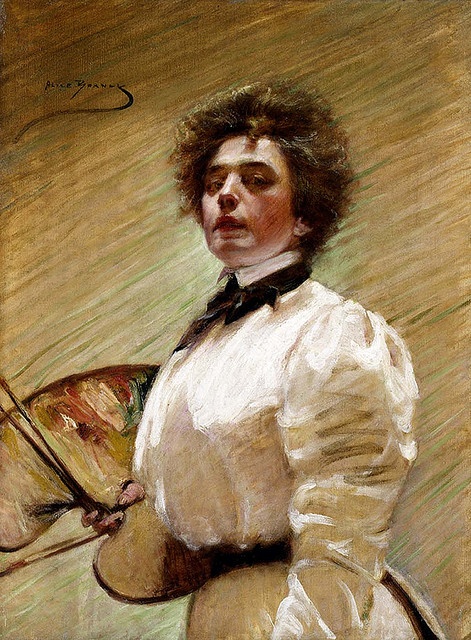 Self-Portrait 1906 by Alice Pike Barney Location TBD